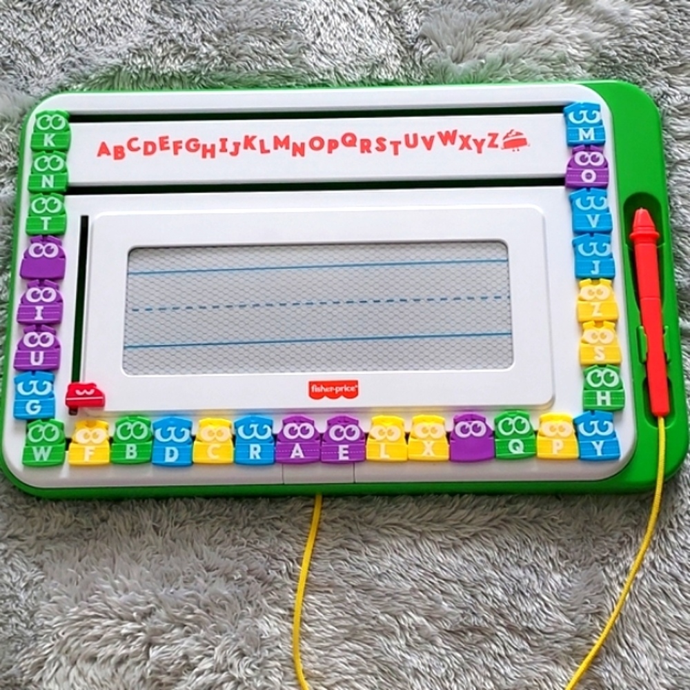 Fisher Price ABC magnetic writing board